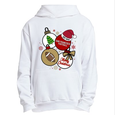 Merry Christmas San Francisco Football Est 1944 Urban Pullover Hoodie