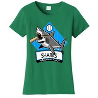 Mission City Sharks Baseball Women's T-Shirt