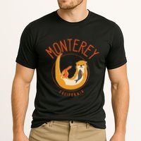 Monterey California Sea Otter Design Cooling Performance Crew T-Shirt
