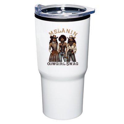 Melanin Cowgirl Swag African American Cowgirl Black History Tumbler