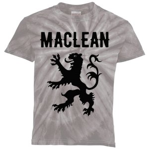 Maclean Clan Scottish Family Name Scotland Heraldry Kids Tie-Dye T-Shirt