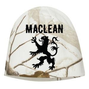 Maclean Clan Scottish Family Name Scotland Heraldry Kati - Camo Knit Beanie