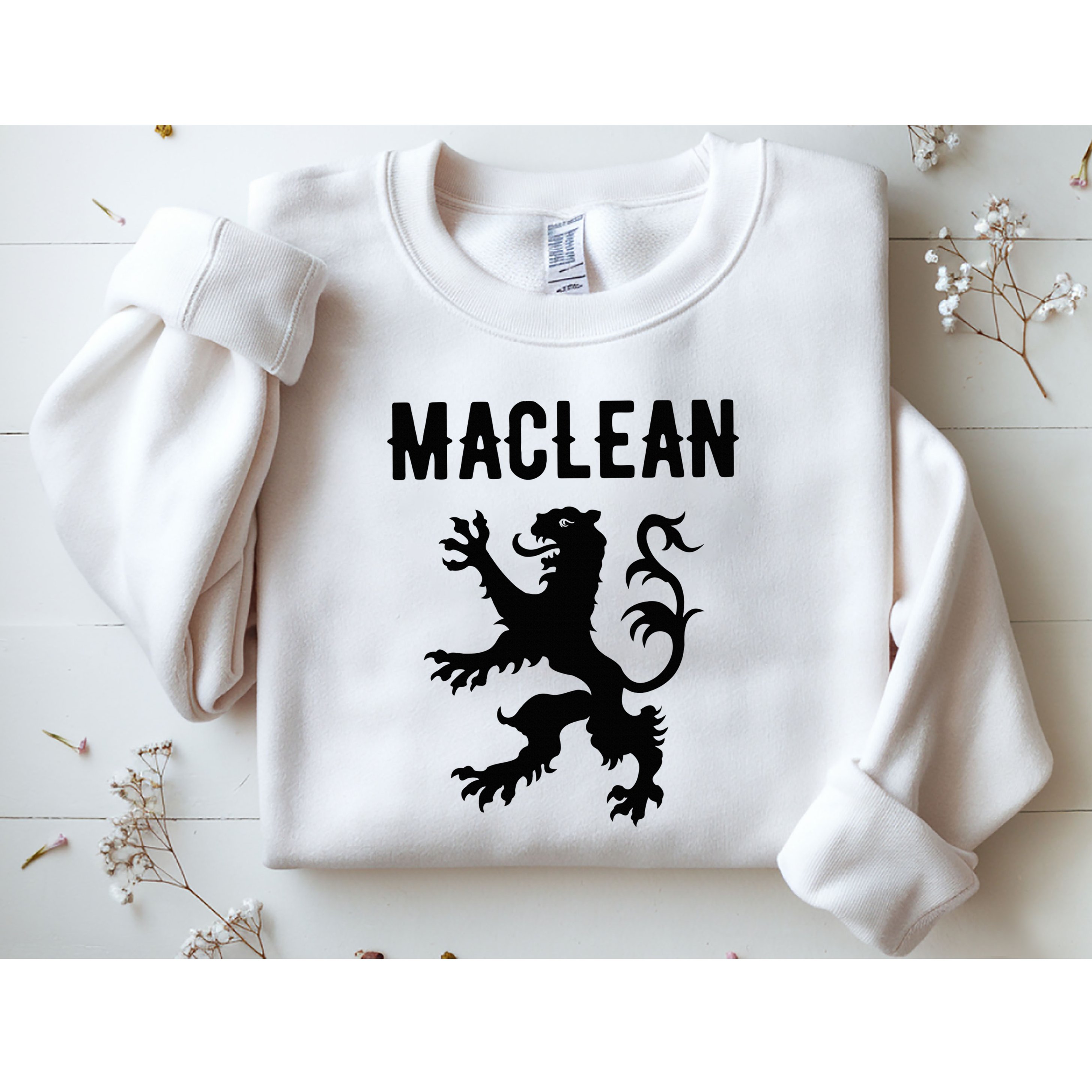 Maclean Clan Scottish Family Name Scotland Heraldry Sweatshirt