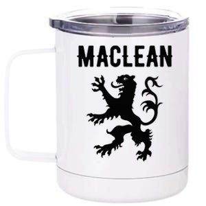 Maclean Clan Scottish Family Name Scotland Heraldry 12 oz Stainless Steel Tumbler Cup