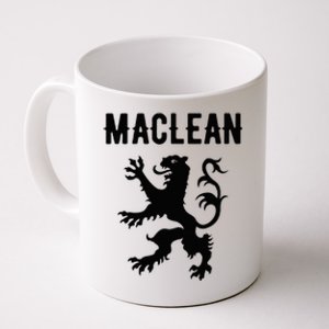 Maclean Clan Scottish Family Name Scotland Heraldry Coffee Mug