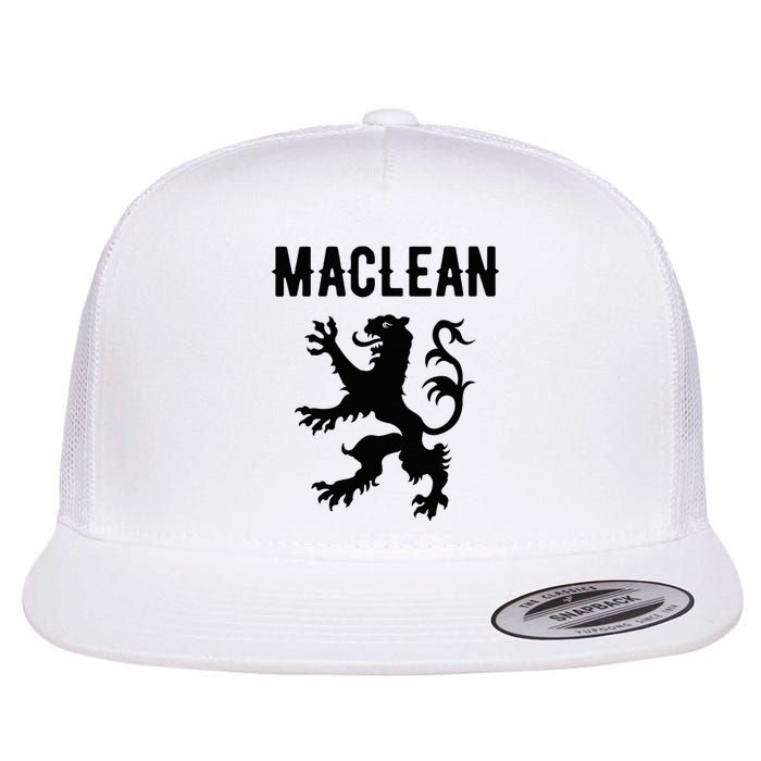 Maclean Clan Scottish Family Name Scotland Heraldry Flat Bill Trucker Hat