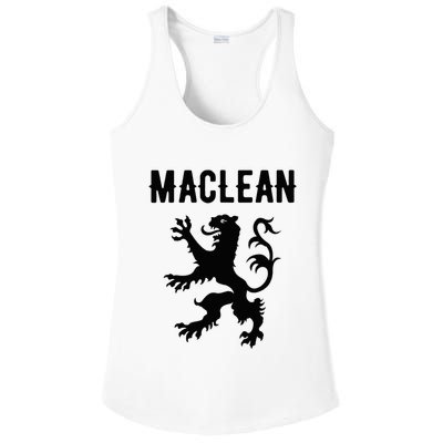 Maclean Clan Scottish Family Name Scotland Heraldry Ladies PosiCharge Competitor Racerback Tank