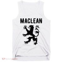 Maclean Clan Scottish Family Name Scotland Heraldry Tank Top