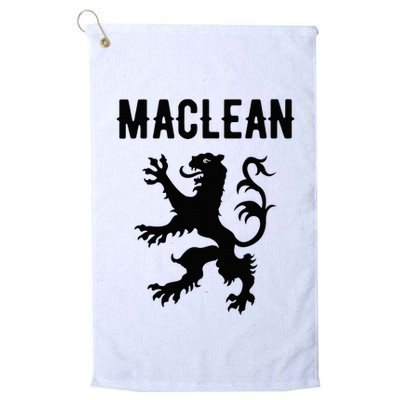 Maclean Clan Scottish Family Name Scotland Heraldry Golf Towel