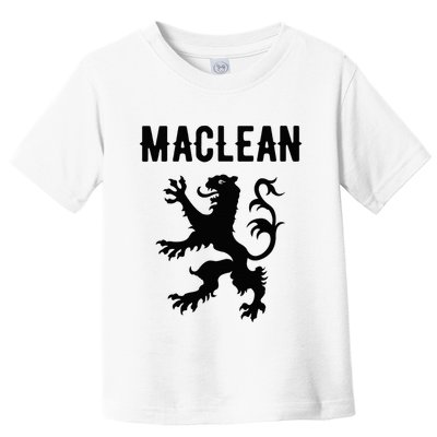 Maclean Clan Scottish Family Name Scotland Heraldry Toddler T-Shirt