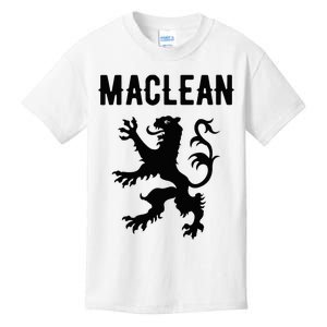 Maclean Clan Scottish Family Name Scotland Heraldry Kids T-Shirt