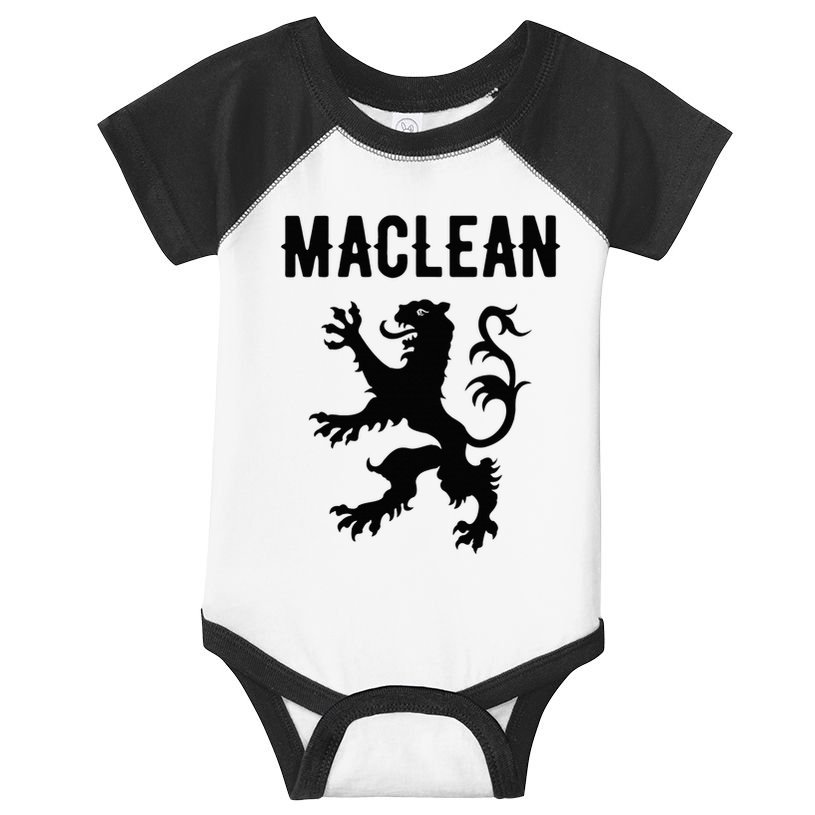 Maclean Clan Scottish Family Name Scotland Heraldry Infant Baby Jersey Bodysuit