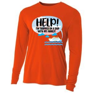 Matching Cruise Ship Family Vacation Trip Travel Relatives Gift Cooling Performance Long Sleeve Crew