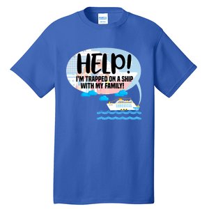 Matching Cruise Ship Family Vacation Trip Travel Relatives Gift Tall T-Shirt