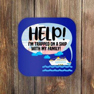 Matching Cruise Ship Family Vacation Trip Travel Relatives Gift Coaster