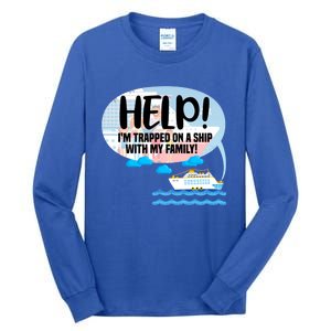 Matching Cruise Ship Family Vacation Trip Travel Relatives Gift Tall Long Sleeve T-Shirt