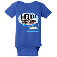 Matching Cruise Ship Family Vacation Trip Travel Relatives Gift Baby Bodysuit