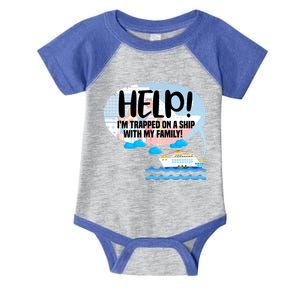 Matching Cruise Ship Family Vacation Trip Travel Relatives Gift Infant Baby Jersey Bodysuit