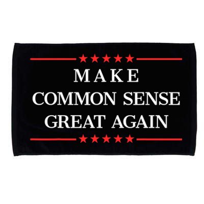 Make Common Sense Great Again Microfiber Hand Towel