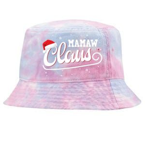 Mamaw Claus Santa Christmas Family Matching Pajama Gift Tie-Dyed Bucket Hat