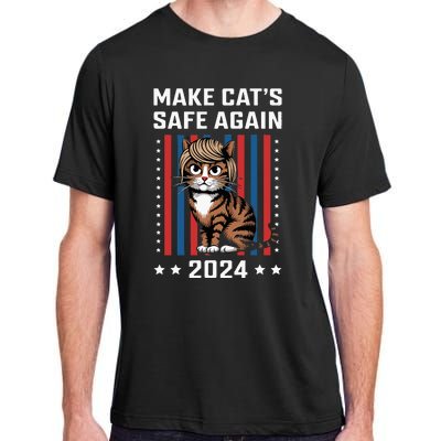 Make Cats Safe Again 2024 Trump Cats Owner Adult ChromaSoft Performance T-Shirt