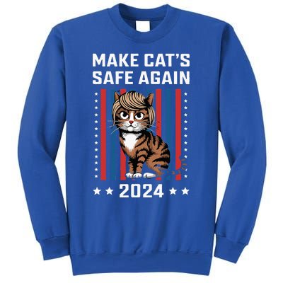 Make Cats Safe Again 2024 Trump Cats Owner Sweatshirt