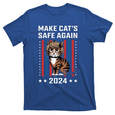 Make Cats Safe Again 2024 Trump Cats Owner T-Shirt