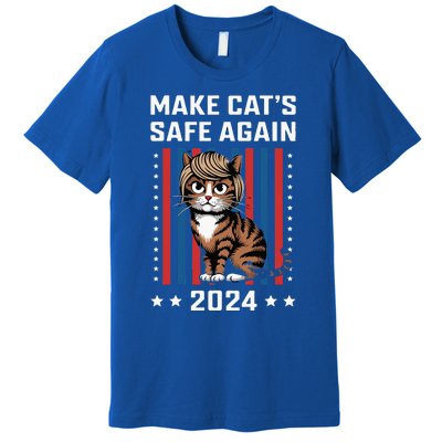 Make Cats Safe Again 2024 Trump Cats Owner Premium T-Shirt