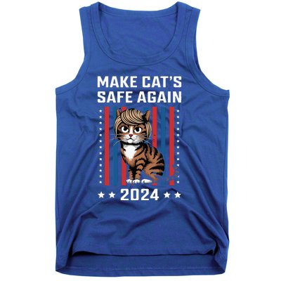 Make Cats Safe Again 2024 Trump Cats Owner Tank Top