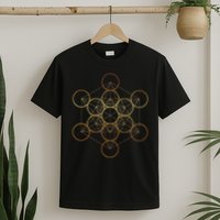 Metatron's Cube, Sacred Geometry Fruit Of Life T-Shirt