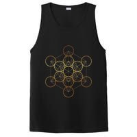 Metatron's Cube, Sacred Geometry Fruit Of Life PosiCharge Competitor Tank