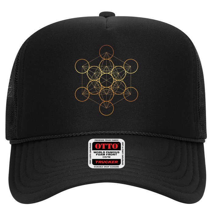 Metatron's Cube, Sacred Geometry Fruit Of Life Hat