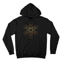 Metatron's Cube, Sacred Geometry Fruit Of Life Tall Hoodie