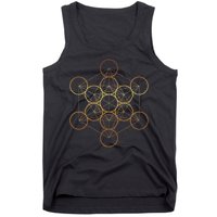 Metatron's Cube, Sacred Geometry Fruit Of Life Tank Top