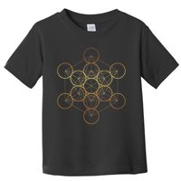 Metatron's Cube, Sacred Geometry Fruit Of Life Toddler T-Shirt