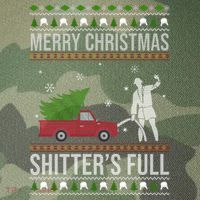 Merry Christmas Shitters Full Funny Ugly Legacy Tie Dye Trucker Hat