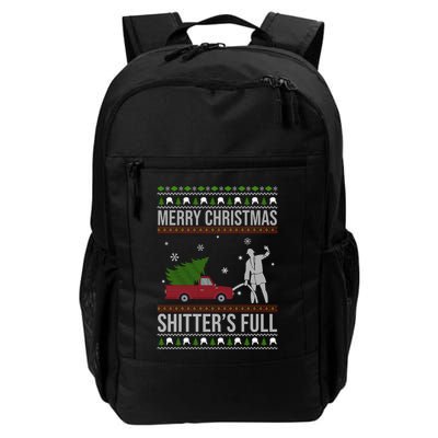 Merry Christmas Shitters Full Funny Ugly Backpack