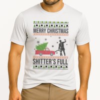 Merry Christmas Shitters Full Funny Ugly Performance Shirt