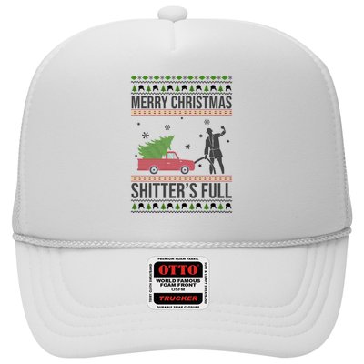 Merry Christmas Shitters Full Funny Ugly Trucker Hat