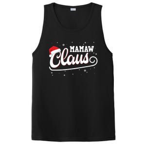 Mamaw Claus Santa Christmas Family Matching Pajama Gift PosiCharge Competitor Tank