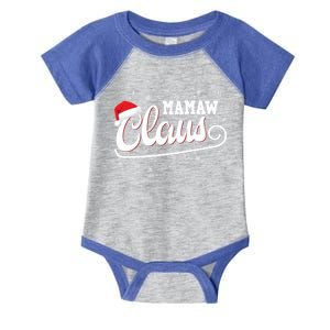 Mamaw Claus Santa Christmas Family Matching Pajama Gift Infant Baby Jersey Bodysuit