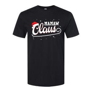 Mamaw Claus Santa Christmas Family Matching Pajama Gift Softstyle CVC T-Shirt