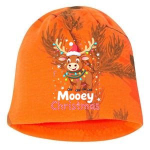 Mooey Christmas Santa Farmer Merry Highland Cow Christmas Gift Kati - Camo Knit Beanie