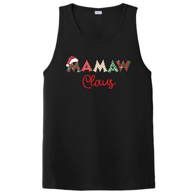 Mamaw Claus Santa Hat Merry Christmas Mamaw Funny Gift PosiCharge Competitor Tank