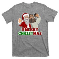 Merry Christmas Santa Jesus Selfie Funny Holiday T-Shirt