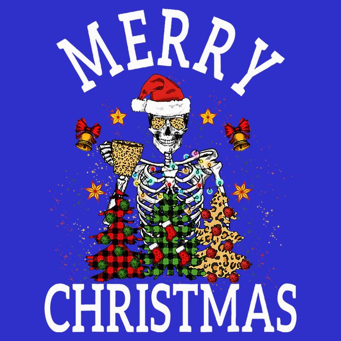 Merry Christmas Skull Skeleton  Mesh Reversible Basketball Jersey Tank