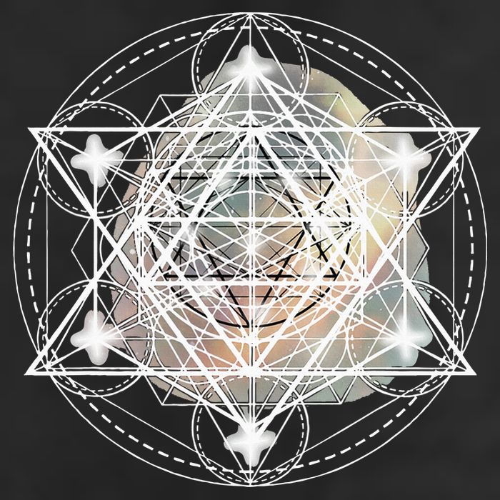 Metatron Cube Sacred Geometry Spiritual Yoga Cool Comfort Performance Bucket Hat