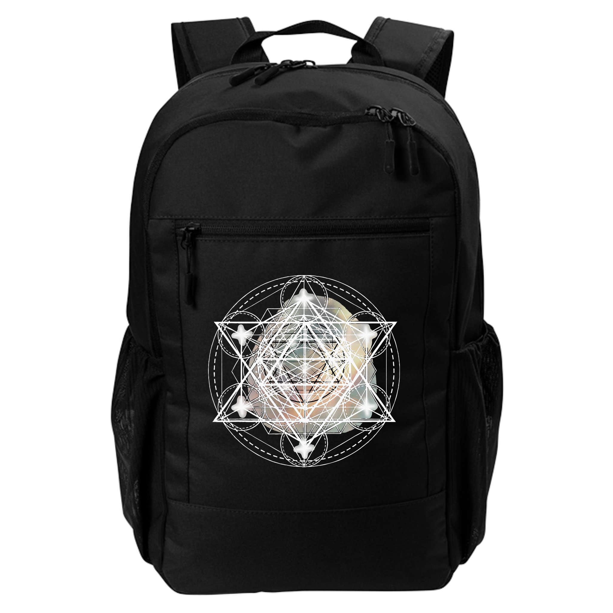 Metatron Cube Sacred Geometry Spiritual Yoga Backpack