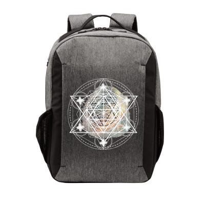 Metatron Cube Sacred Geometry Spiritual Yoga Vector Backpack