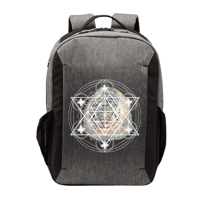 Metatron Cube Sacred Geometry Spiritual Yoga Vector Backpack
